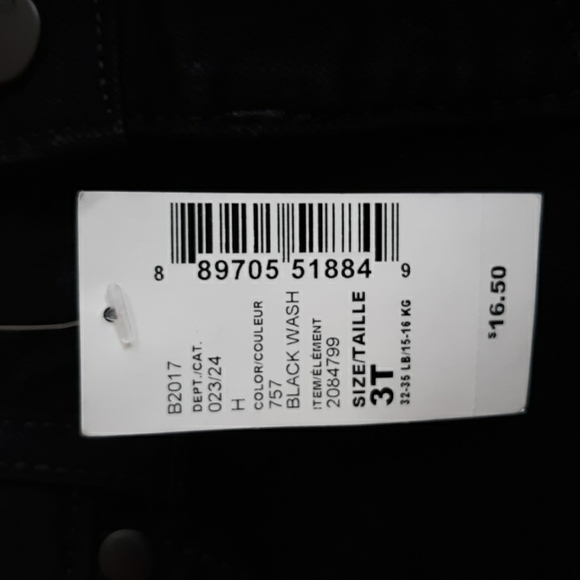 Girl's The Children's Place 3T Pants NWT'S - Picture 5 of 8